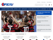 Tablet Screenshot of fferj.com.br